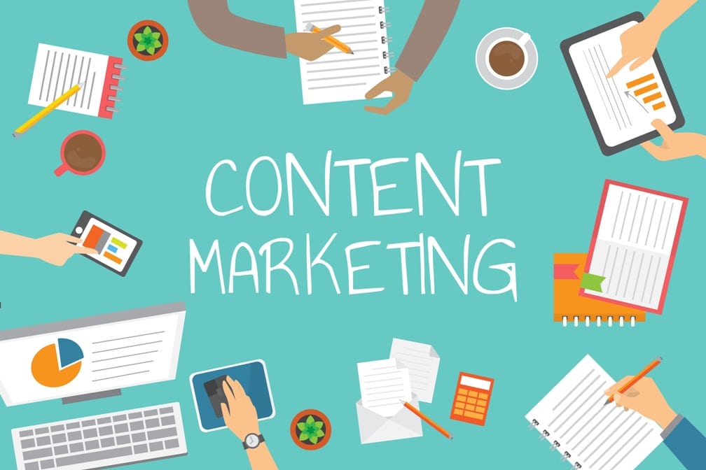 Grafik/Bild zum Thema Content Marketing